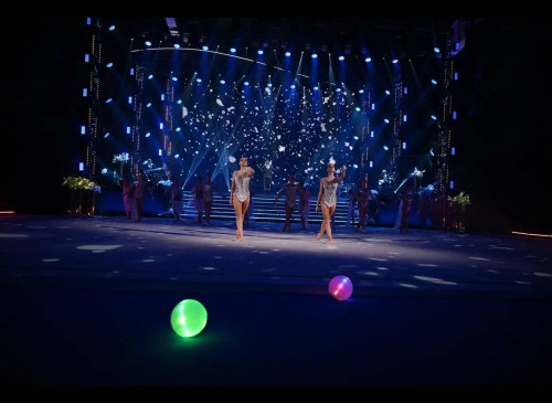Ball for rhythmic gymnastics